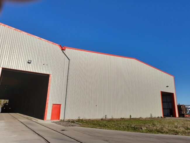 Industrial Building - New Steel Terminal, Boston Dock