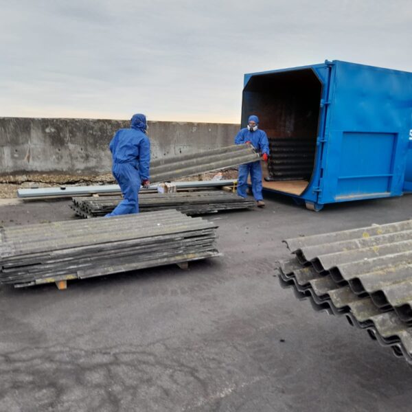 Non licensed asbestos removal